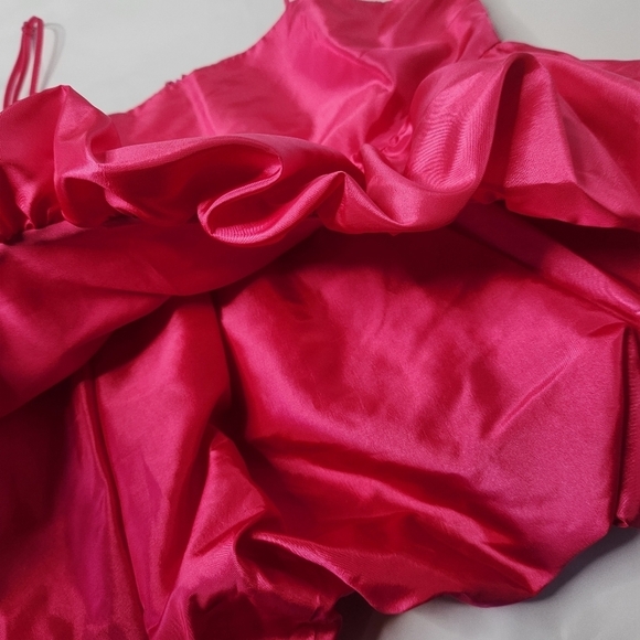 A New Day Women's Small Ruffled Pink Cami Top - Picture 4 of 8